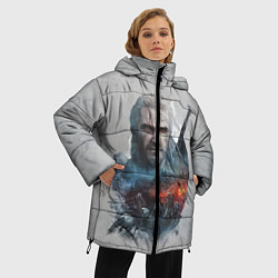 Куртка зимняя женская ВЕДЬМАК, цвет: 3D-красный — фото 2