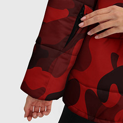 Куртка зимняя женская RED MILITARY, цвет: 3D-красный — фото 2