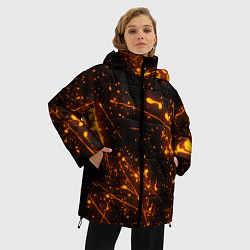 Куртка зимняя женская FLAME, цвет: 3D-черный — фото 2