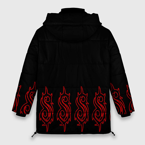 Женская зимняя куртка Slipknot 5 / 3D-Черный – фото 2