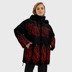 Куртка зимняя женская Slipknot 5, цвет: 3D-черный — фото 2
