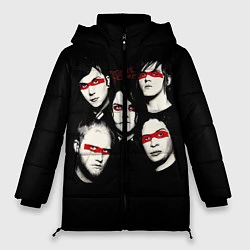 Куртка зимняя женская My Chemical Romance, цвет: 3D-черный