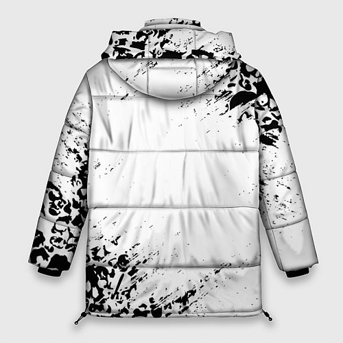 Женская зимняя куртка SLIPKNOT / 3D-Черный – фото 2
