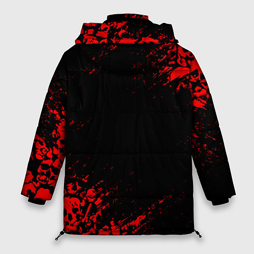 Женская зимняя куртка SLIPKNOT / 3D-Черный – фото 2
