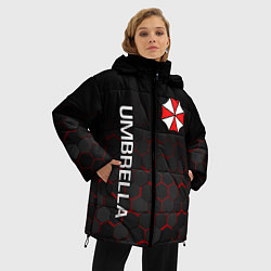 Куртка зимняя женская UMBRELLA CORP, цвет: 3D-светло-серый — фото 2