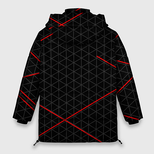 Женская зимняя куртка MASS EFFECT N7 / 3D-Черный – фото 2