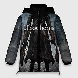 Куртка зимняя женская Bloodborne, цвет: 3D-красный