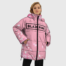 Куртка зимняя женская BLACKPINK, цвет: 3D-красный — фото 2