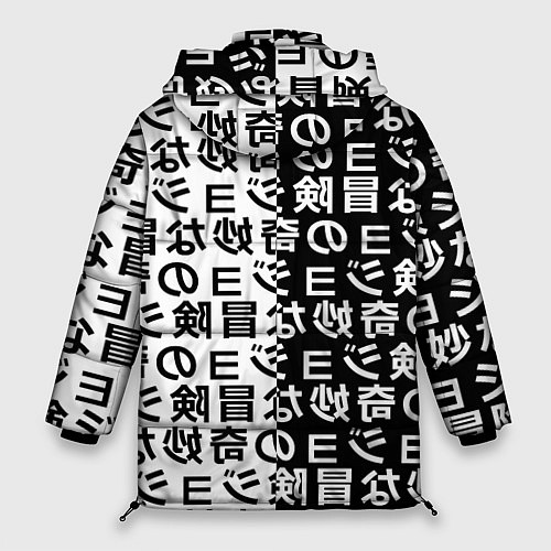 Женская зимняя куртка JOJOS BIZARRE ADVENTURE / 3D-Светло-серый – фото 2