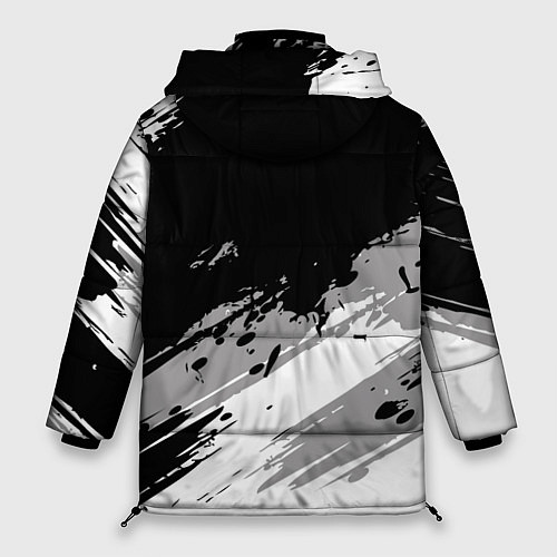 Женская зимняя куртка Juventus F C / 3D-Черный – фото 2