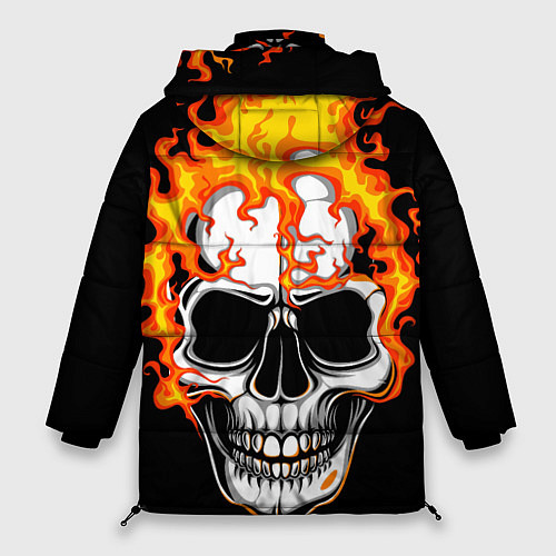 Женская зимняя куртка Megadeth / 3D-Черный – фото 2