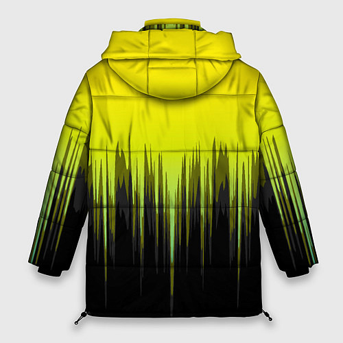 Женская зимняя куртка CYBERPUNK 2077 / 3D-Черный – фото 2