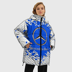 Куртка зимняя женская Mercedes, цвет: 3D-черный — фото 2