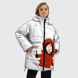 Куртка зимняя женская Kenny McCormick, цвет: 3D-черный — фото 2