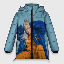 Куртка зимняя женская Billie Eilish, цвет: 3D-светло-серый