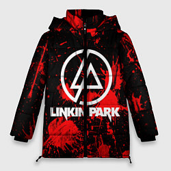 Куртка зимняя женская Linkin Park, цвет: 3D-черный