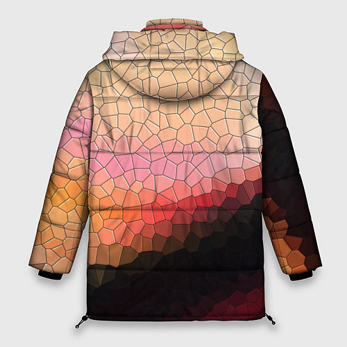 Женская зимняя куртка Пикси кожа / 3D-Черный – фото 2