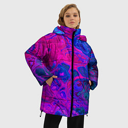 Куртка зимняя женская FRACTAL, цвет: 3D-черный — фото 2