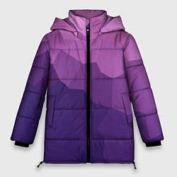 Куртка зимняя женская Пикси кристаллы, цвет: 3D-черный