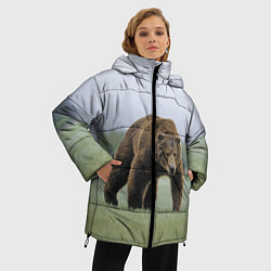 Куртка зимняя женская Россия, цвет: 3D-красный — фото 2
