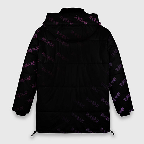 Женская зимняя куртка Трэвис Скотт / 3D-Черный – фото 2
