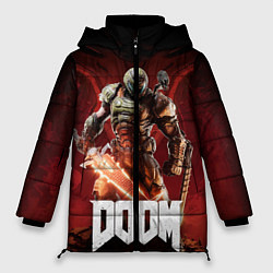 Куртка зимняя женская Doom, цвет: 3D-светло-серый