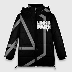 Куртка зимняя женская LINKIN PARK 6, цвет: 3D-черный