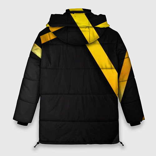 Женская зимняя куртка CHEVROLET / 3D-Черный – фото 2