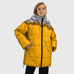 Куртка зимняя женская ПИВНОЕ СЧАСТЬЕ, цвет: 3D-черный — фото 2