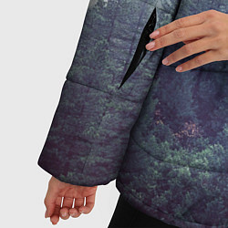 Куртка зимняя женская Сибирский лес, цвет: 3D-черный — фото 2