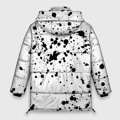 Женская зимняя куртка Далматинец / 3D-Черный – фото 2