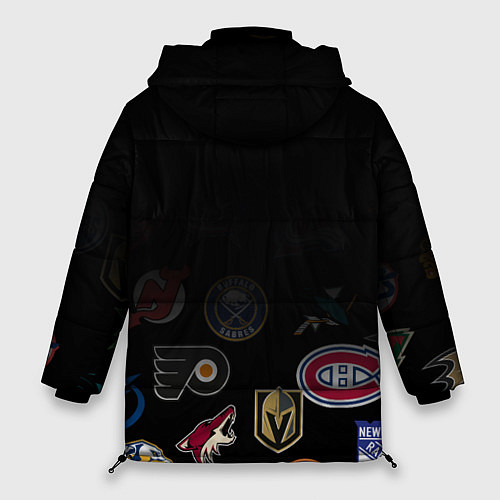 Женская зимняя куртка NHL Boston Bruins Z / 3D-Черный – фото 2