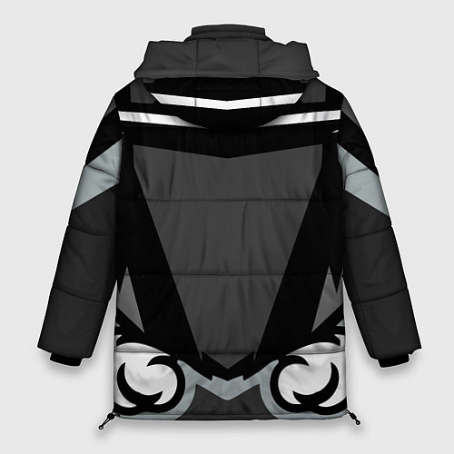 Женская зимняя куртка Зверь / 3D-Черный – фото 2
