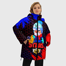 Куртка зимняя женская BRAWL STARS GALE, цвет: 3D-черный — фото 2