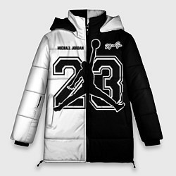 Куртка зимняя женская Michael Jordan 23, цвет: 3D-черный