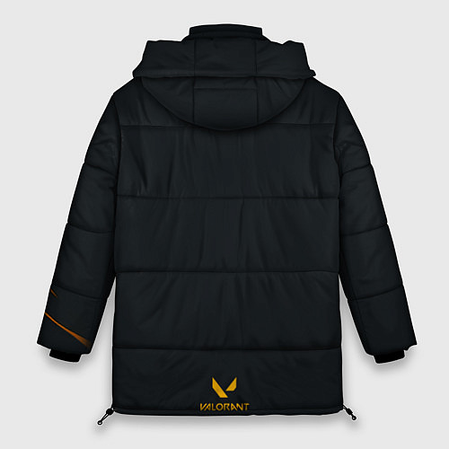 Женская зимняя куртка VALORANT PHOENIX / 3D-Черный – фото 2