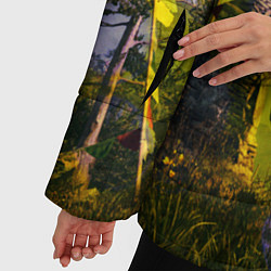 Куртка зимняя женская FARCRY4, цвет: 3D-светло-серый — фото 2
