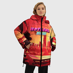 Куртка зимняя женская HOTLINE MIAMI, цвет: 3D-черный — фото 2