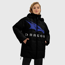 Куртка зимняя женская Crew Dragon, цвет: 3D-красный — фото 2