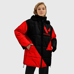 Куртка зимняя женская VALORANT, цвет: 3D-светло-серый — фото 2