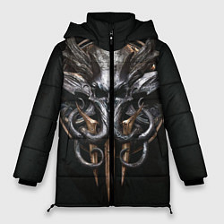 Куртка зимняя женская Baldurs gate 3, цвет: 3D-черный