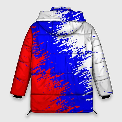 Женская зимняя куртка Россия / 3D-Черный – фото 2