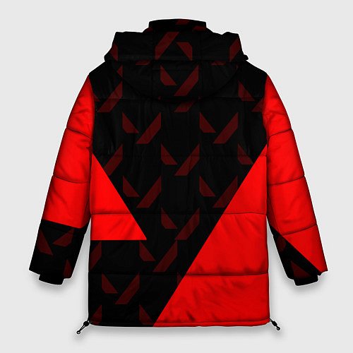 Женская зимняя куртка Valorant / 3D-Черный – фото 2