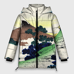 Куртка зимняя женская ЯПОНИЯ, цвет: 3D-светло-серый