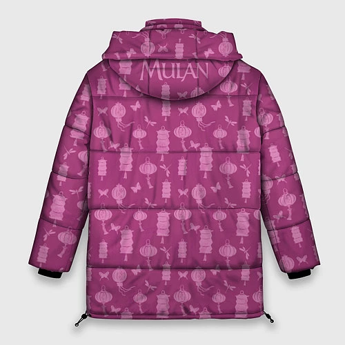 Женская зимняя куртка Мулан / 3D-Черный – фото 2