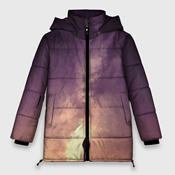 Женская зимняя куртка Бесконечный космос