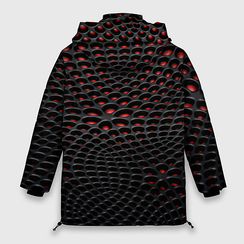 Женская зимняя куртка 3D ABSTRACT / 3D-Черный – фото 2