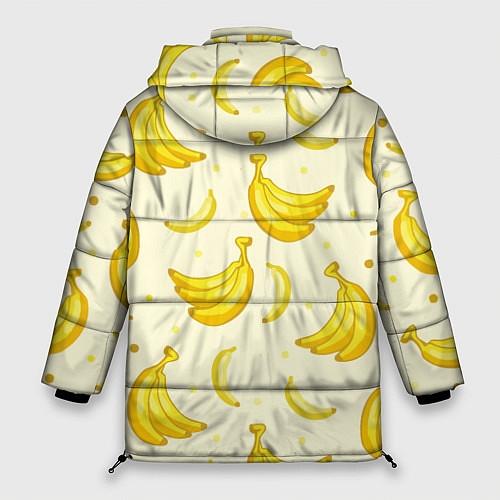 Женская зимняя куртка Банана / 3D-Черный – фото 2