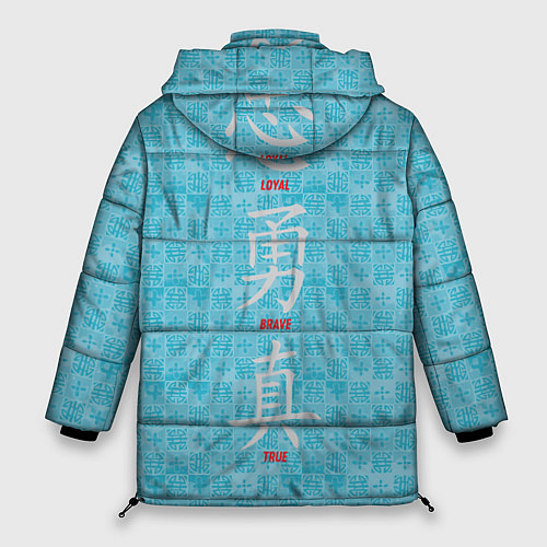 Женская зимняя куртка Mulan and Cri-Kee / 3D-Черный – фото 2