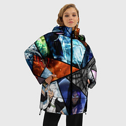 Куртка зимняя женская ANIME, цвет: 3D-светло-серый — фото 2